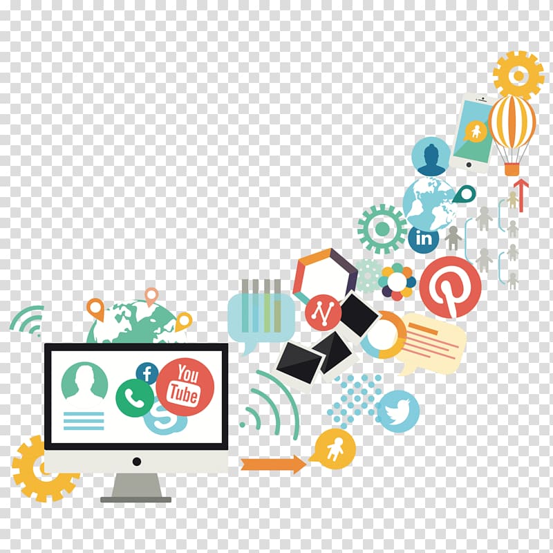 Social media marketing Digital marketing Website content writer, Media transparent background PNG clipart