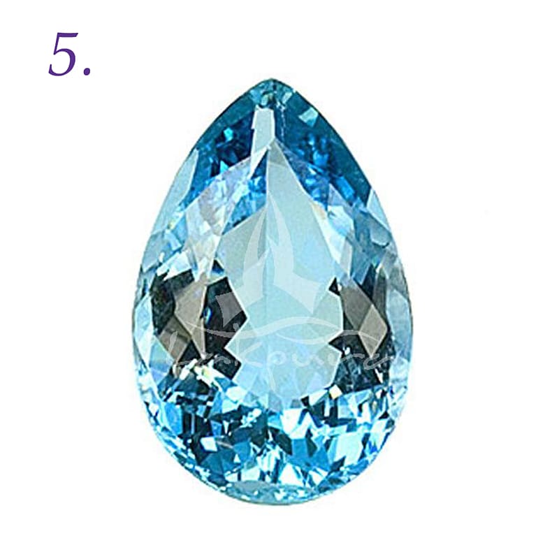 Birthstone Aquamarine Gemstone Beryl Jewellery, sapphire transparent background PNG clipart