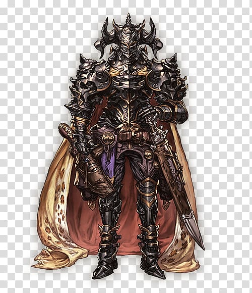 Granblue Fantasy Black knight Character Game, Joker Dark Knights Face transparent background PNG clipart