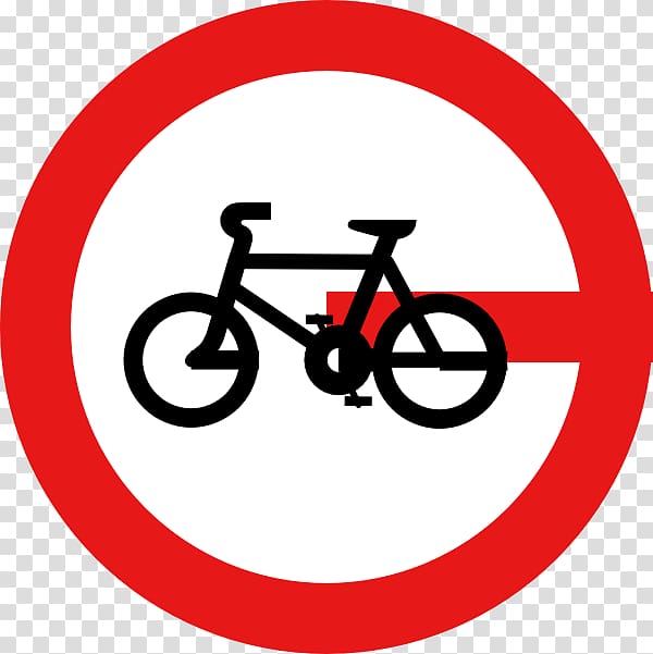 Traffic sign Bicycle Road Cycling , Bicycle transparent background PNG clipart