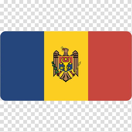 brand yellow label flag, Moldova transparent background PNG clipart