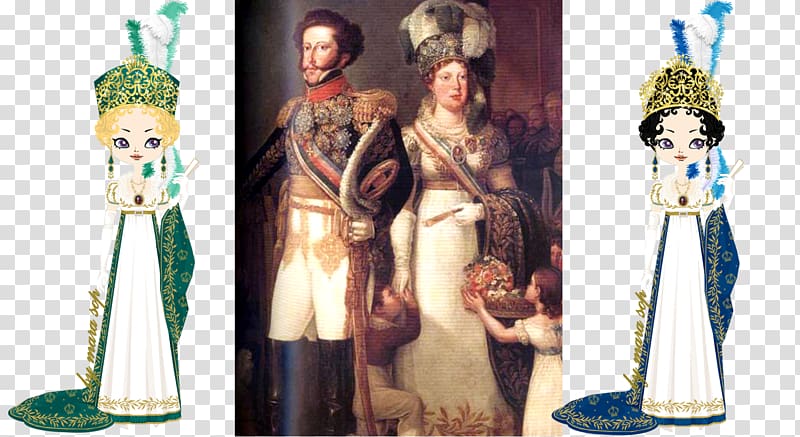 Empire of Brazil Austria Emperor Queen consort, Maria Josepha Of Bavaria transparent background PNG clipart