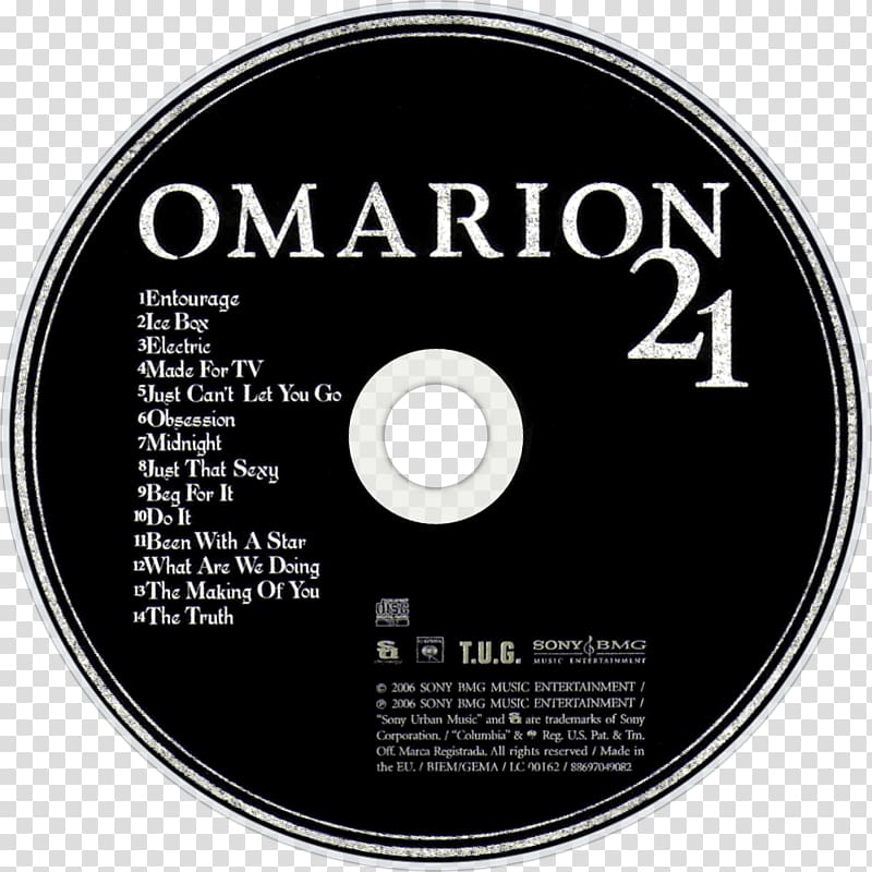 Compact disc 0 Album B2K, Omarion transparent background PNG clipart