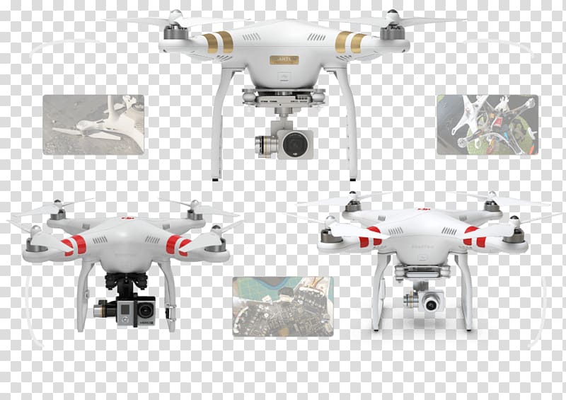 Mavic Pro DJI Phantom 3 Professional Quadcopter Unmanned aerial vehicle, DRONE PHANTOM transparent background PNG clipart