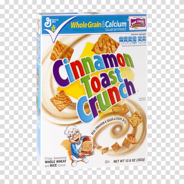 Breakfast cereal Cinnamon Toast Crunch Honey Nut Cheerios French Toast Crunch, toast transparent background PNG clipart