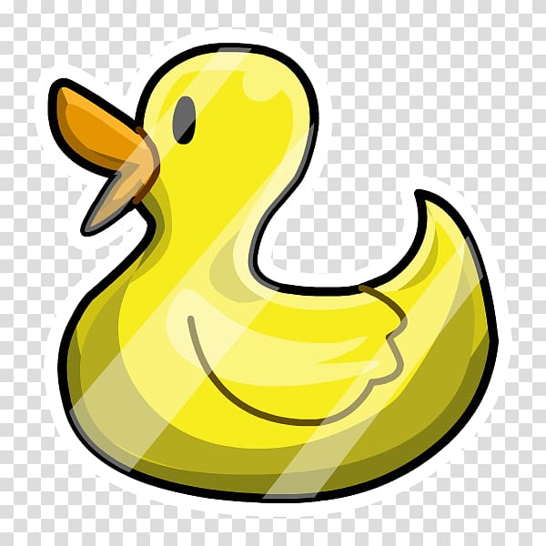 Rubber duck Natural rubber Club Penguin Entertainment Inc , duck transparent background PNG clipart