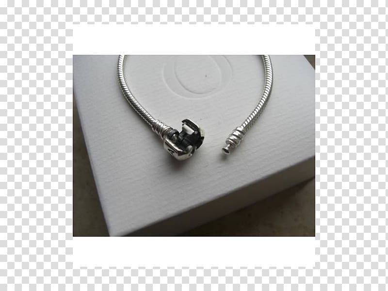Silver Charms & Pendants Pandora Charm bracelet, silver transparent background PNG clipart
