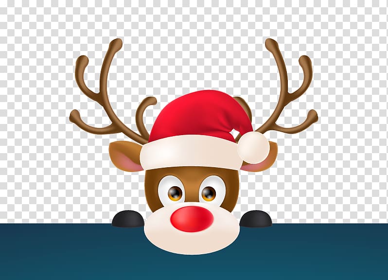 Reindeer Santa Claus Christmas , Reindeer transparent background PNG ...