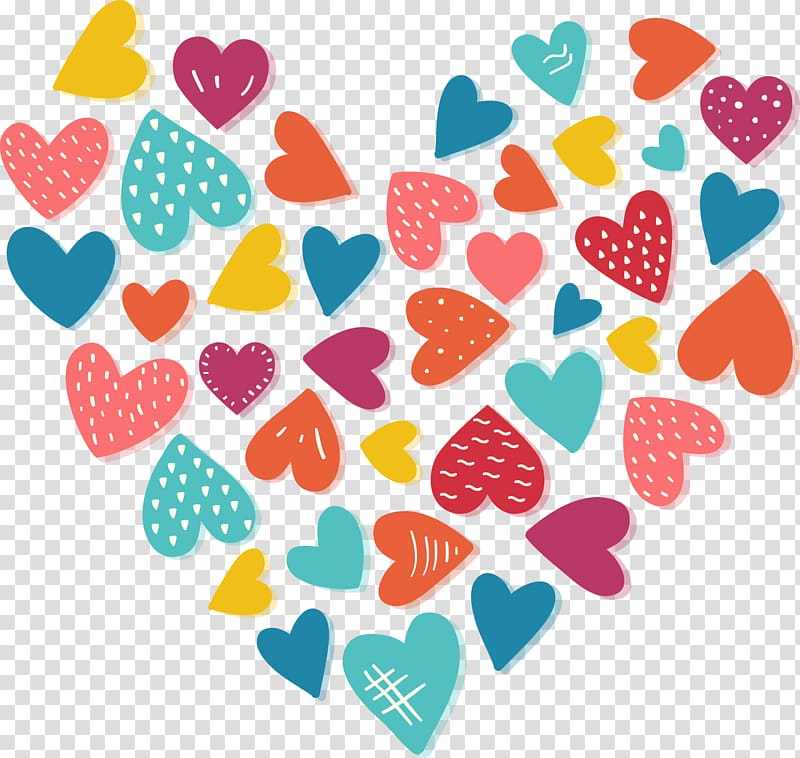heart illustration, Valentines Day Animation , Fragments of love Valentine\'s Day transparent background PNG clipart