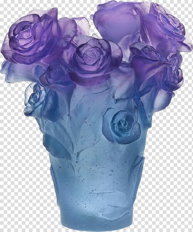 Blue rose Vase Nancy Daum Garden roses, vase transparent background PNG clipart