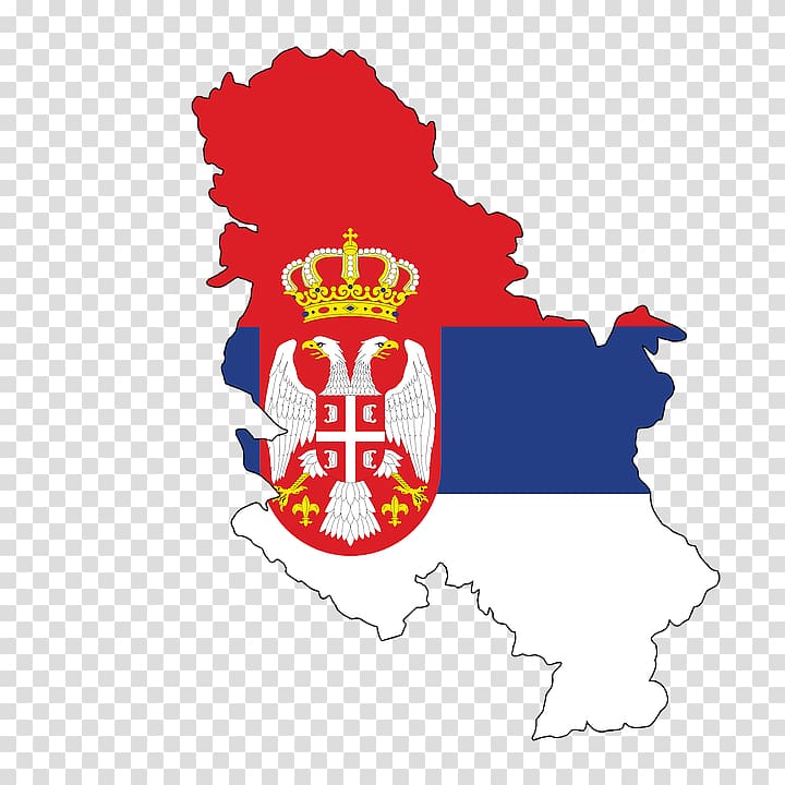 Flag of Serbia Serbia and Montenegro First Serbian Uprising Map, map transparent background PNG clipart