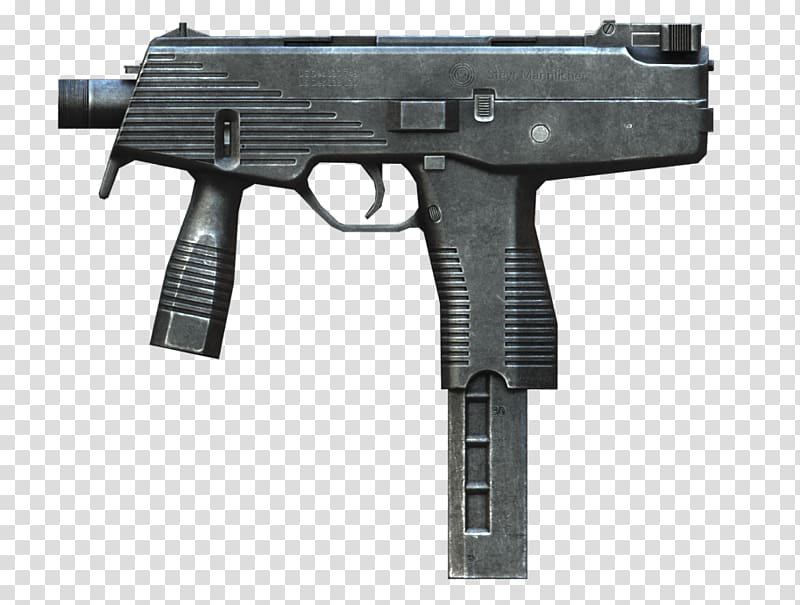 Trigger Firearm Steyr TMP Submachine gun Airsoft Guns, assault rifle transparent background PNG clipart
