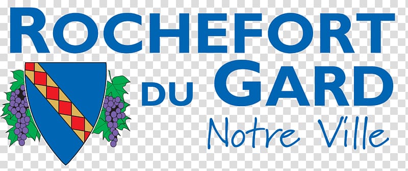 Rochefort-du-Gard Logo Rochefort Mayor Police Municipale Text, transparent background PNG clipart