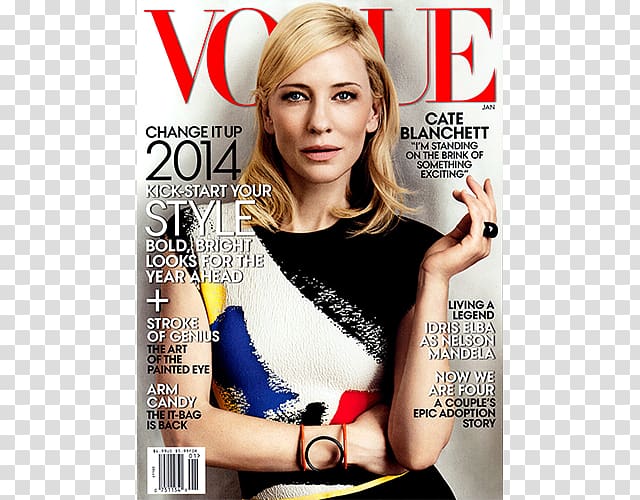 Cate Blanchett Vogue Australia Actor Magazine, magazine cover transparent background PNG clipart