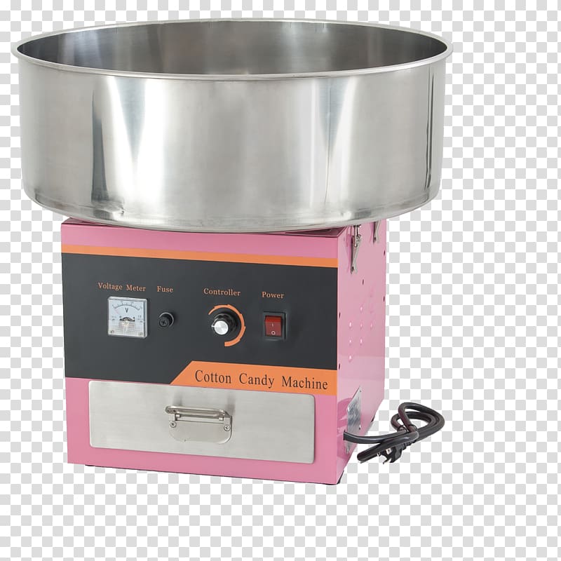 Cotton candy Manufacturing Machine, candy transparent background PNG clipart