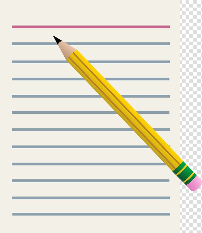 paper and pencil clipart png