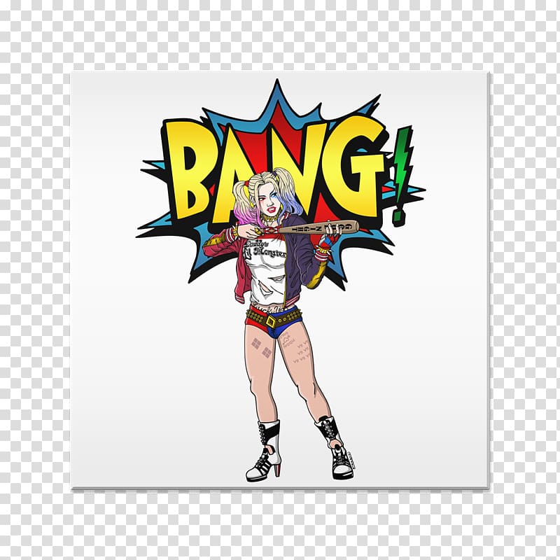 Harley Quinn Joker T-shirt Lego Batman 2: DC Super Heroes, ink painting of bamboo transparent background PNG clipart