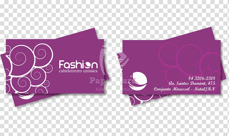 Business Cards Salão Fashion Logo Credit card, design transparent background PNG clipart