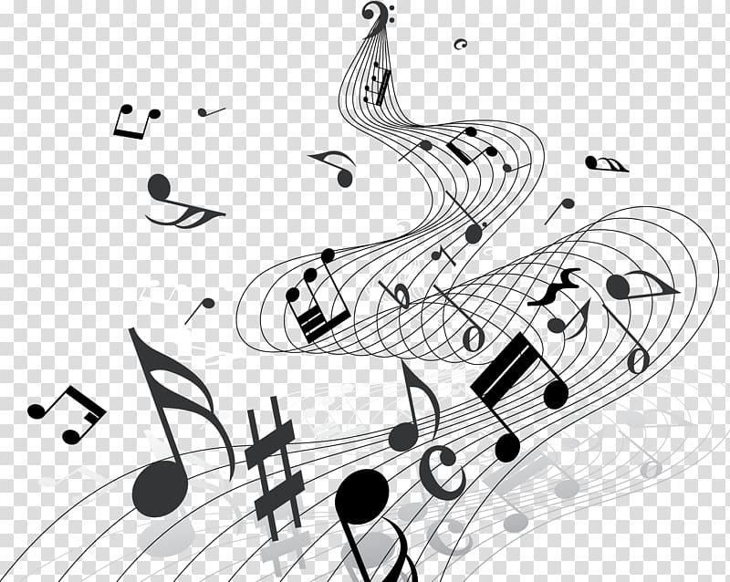 graphics Musical note Staff, musical note transparent background PNG clipart