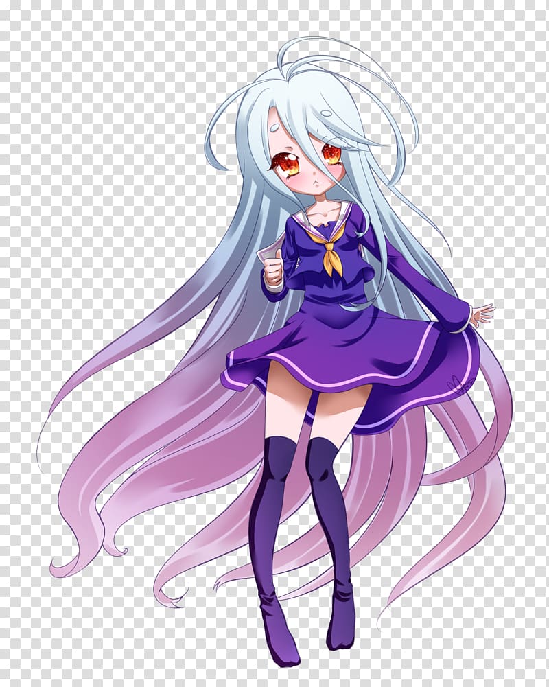 No Game No Life Anime Chibi , bacground transparent background PNG clipart