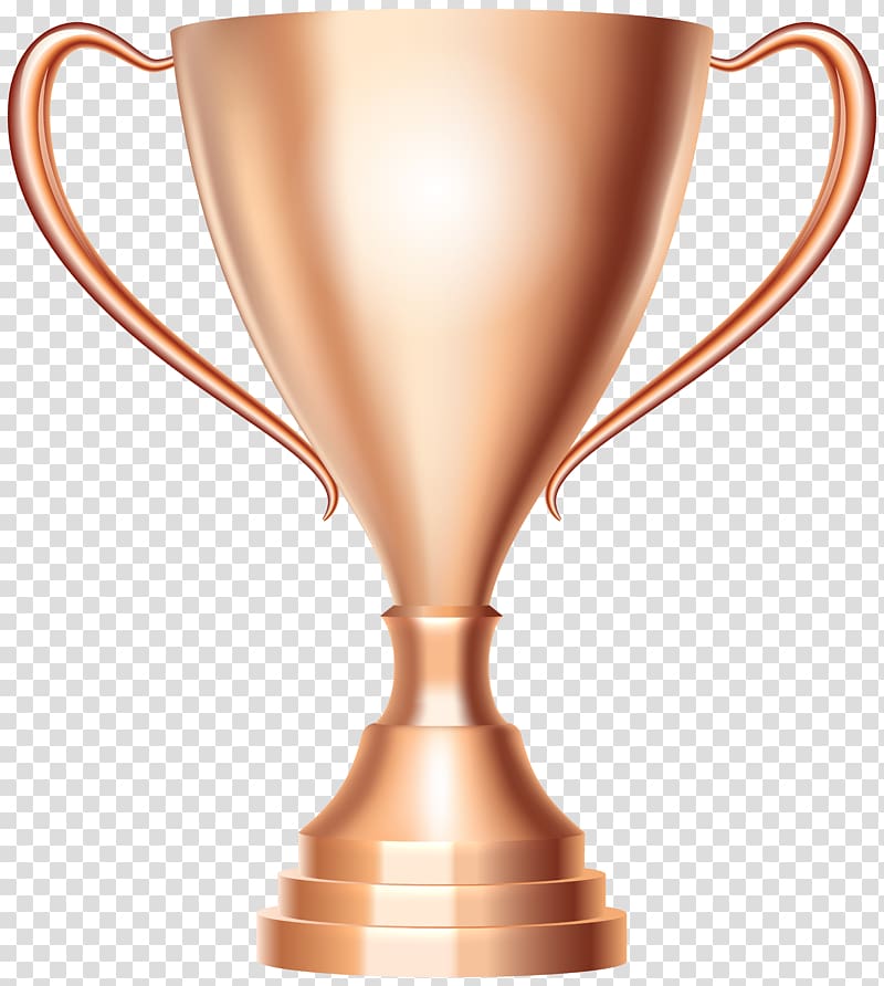gold-colored trophy, Trophy Cup Award Silver , Bronze Trophy Cup Award transparent background PNG clipart