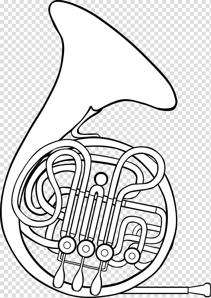 French Horns Coloring book Tuba Drawing, rita ora transparent background PNG clipart