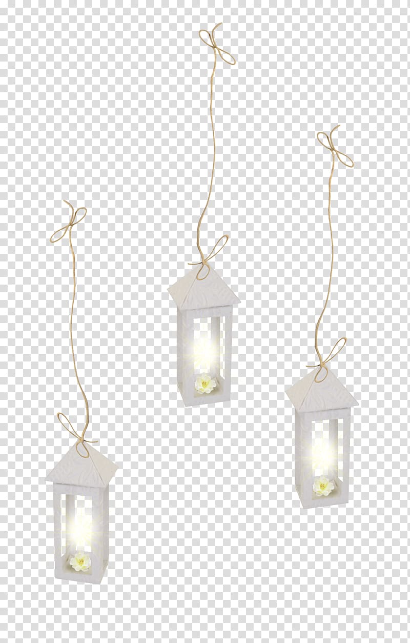 three white candle lanterns art illustration, Rope light Knot, Rope lighting transparent background PNG clipart