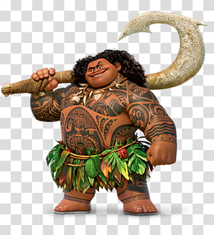 Maui and Moana transparent background PNG clipart | HiClipart