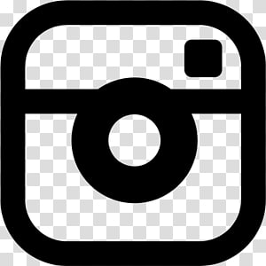 Transparent Instagram Black And White Logo Png