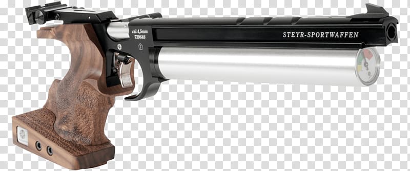 Steyr LP 10 Air gun Steyr Sportwaffen GmbH Shooting sport Steyr Mannlicher, weapon transparent background PNG clipart
