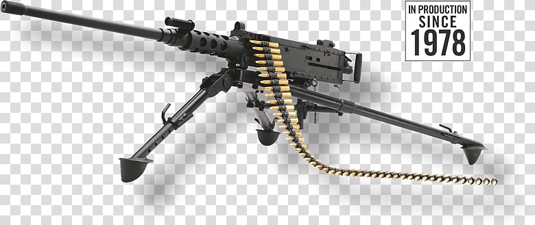 M2 Browning Firearm Heavy machine gun .50 BMG, machine gun transparent background PNG clipart