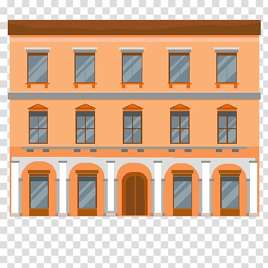 Facade Theatrical scenery Building Drawing, scratches transparent background PNG clipart