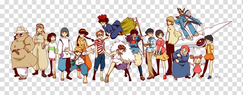 Ghibli Museum Studio Ghibli Character Art Animated film, Hayao Miyazaki transparent background PNG clipart