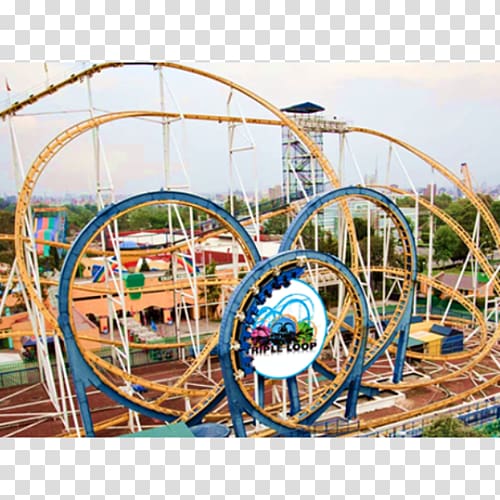 Roller coaster Parque Diversiones Amusement park Reino Aventura, park transparent background PNG clipart