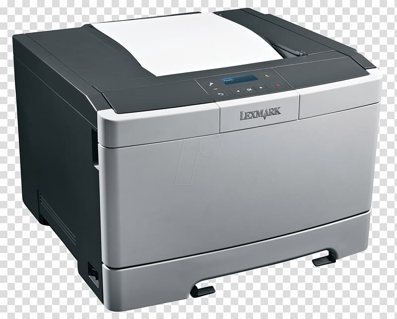 Laser printing Paper Printer Lexmark CS310, printer transparent background PNG clipart