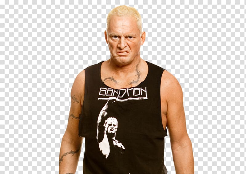 The Sandman WWE SmackDown Professional Wrestler Extreme Championship Wrestling, randy savage transparent background PNG clipart