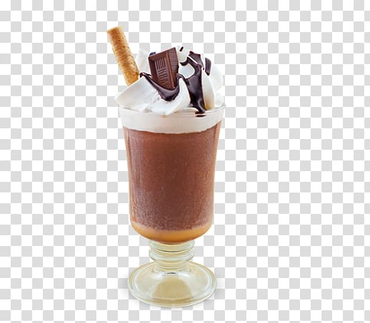 Sundae Chocolate ice cream Milkshake Dame blanche, ice cream transparent background PNG clipart