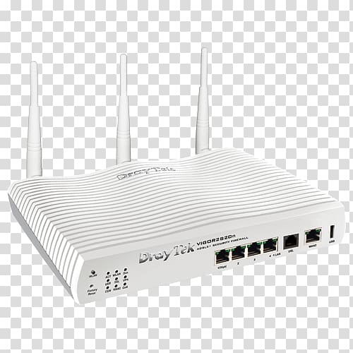 DrayTek Vigor 2832 ADSL Router/Firewall V2832-K Draytek Vigor 2860 DSL modem, transparent background PNG clipart