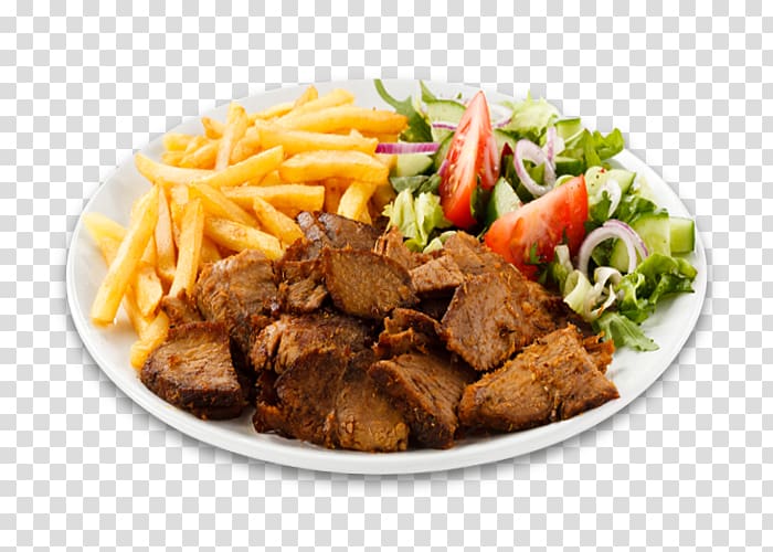 French fries Kebab Hastings Barbecue Meat, kebab transparent background PNG clipart