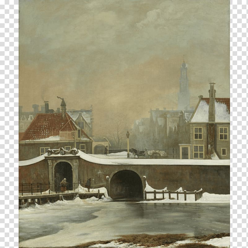The Raampoortje in Amsterdam Watercolor painting Rijksmuseum Painter, painting transparent background PNG clipart
