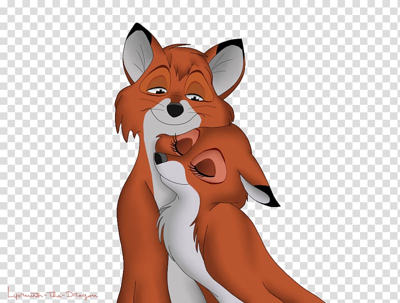Red fox Cartoon , cute fox transparent background PNG clipart