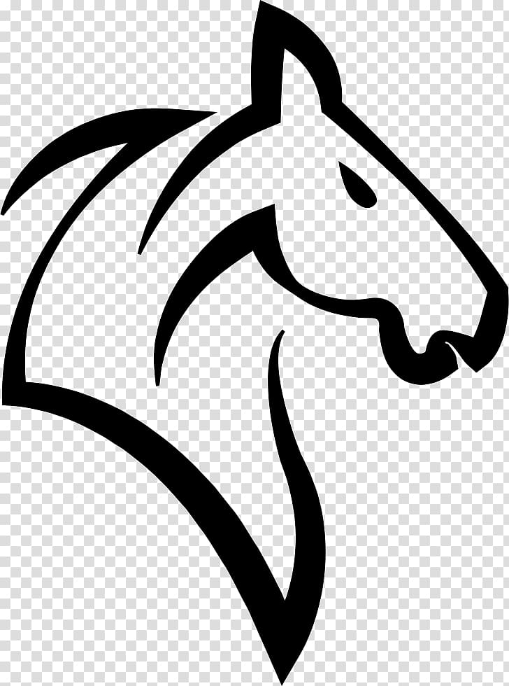 knight horse head logo