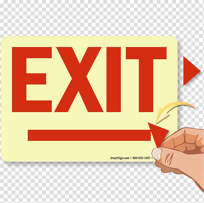 United States Exit sign Emergency exit Safety Fire escape, Arrows Signs transparent background PNG clipart