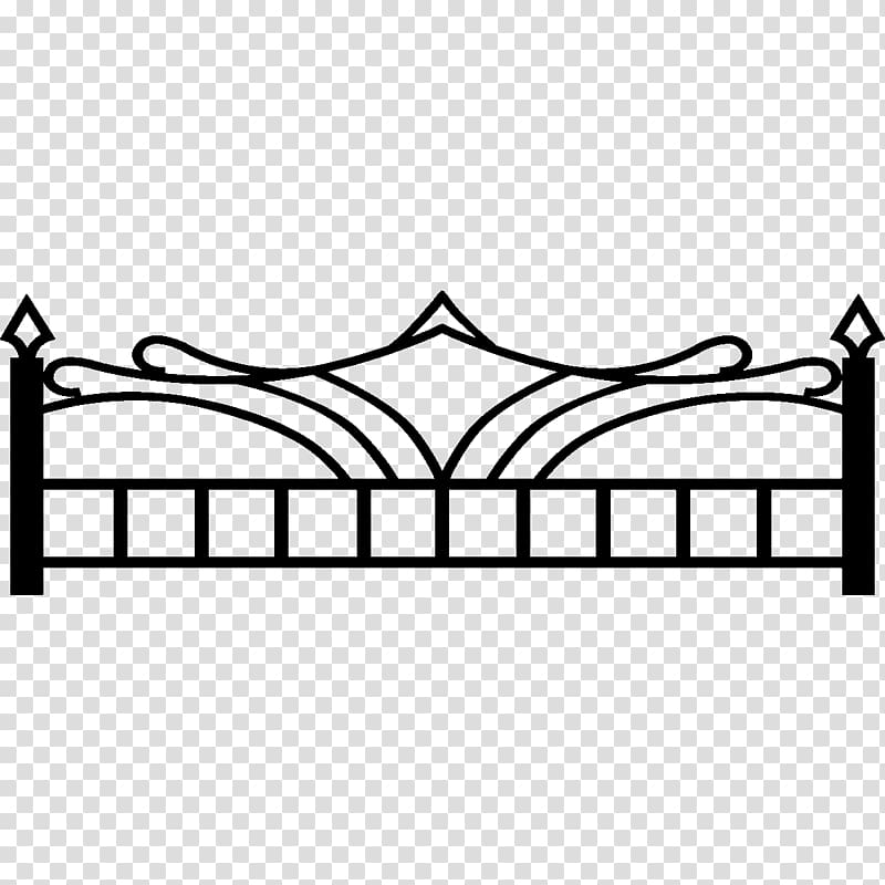 Wrought iron Mural Décoration Headboard, wrought iron transparent background PNG clipart