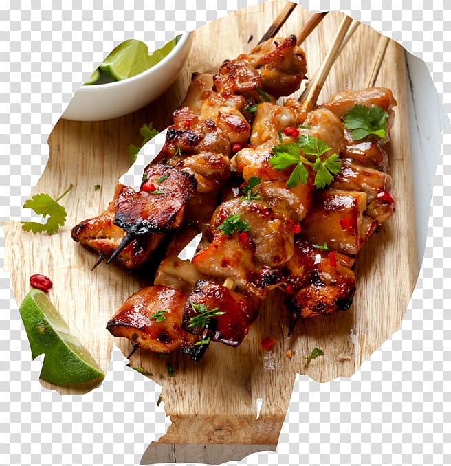 Kebab Chilli chicken Chili con carne Barbecue Skewer, chiken kebab transparent background PNG clipart