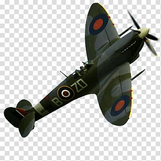 Supermarine Spitfire Spitfire: World of Aircrafts Angry Dinosaur Zoo Transport Fighter aircraft, aircraft transparent background PNG clipart