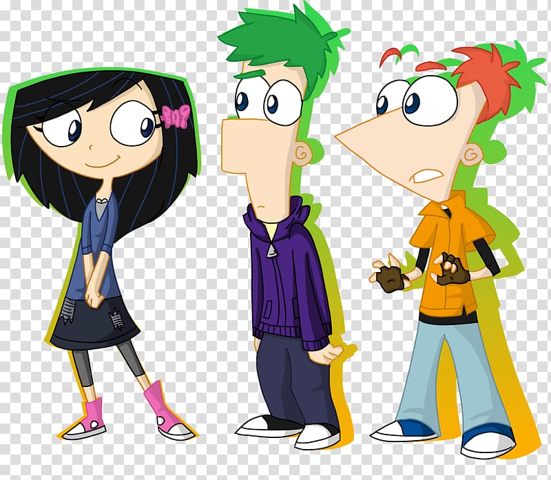 Isabella Garcia-Shapiro Ferb Fletcher Phineas Flynn Perry the Platypus, ferb fletcher transparent background PNG clipart