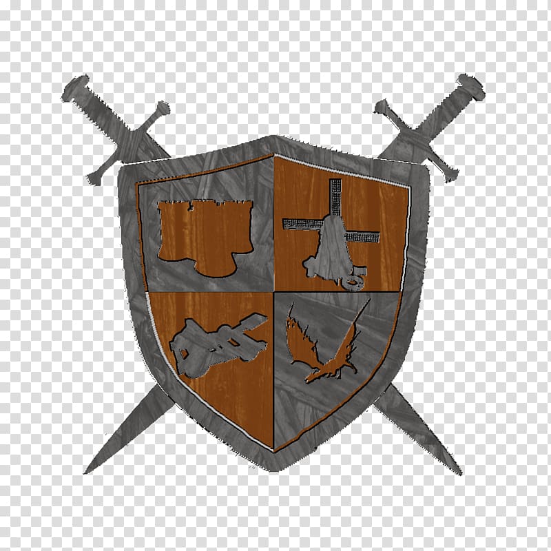 Sword Middle Ages Shield Knight Coat of arms, Sword transparent background PNG clipart