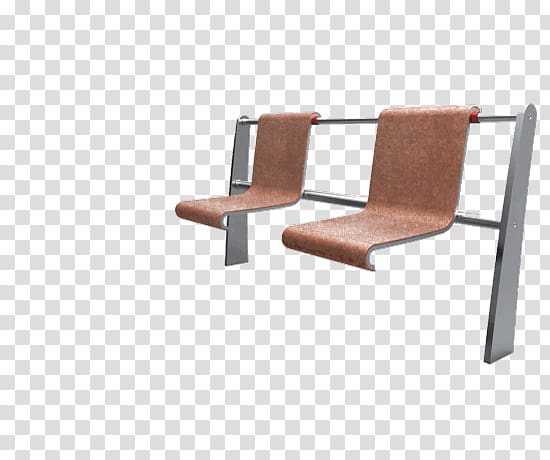 Chair Bench Steel Galvanization Metal, Park Chair transparent background PNG clipart