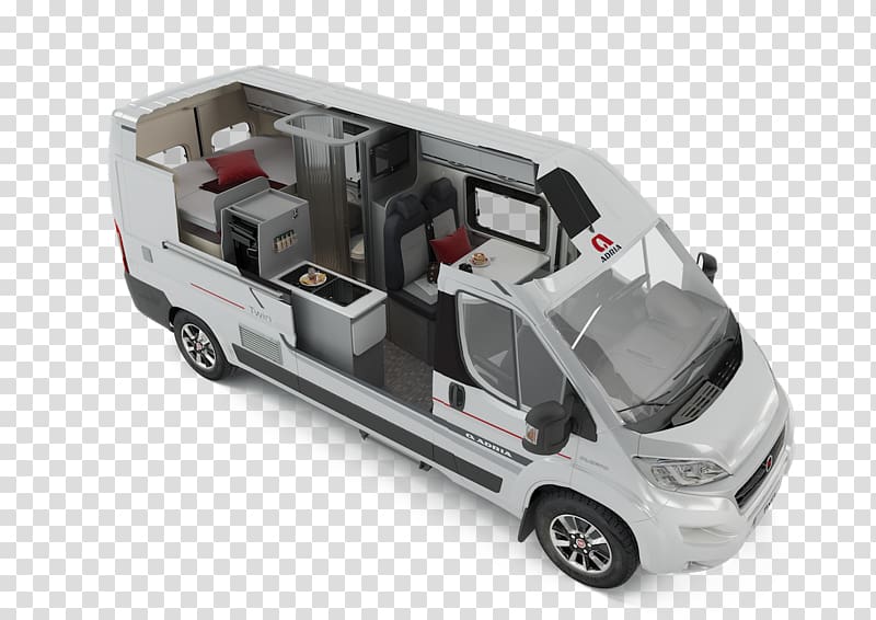 Car Campervans Adria Mobil Vehicle, interior transparent background PNG clipart